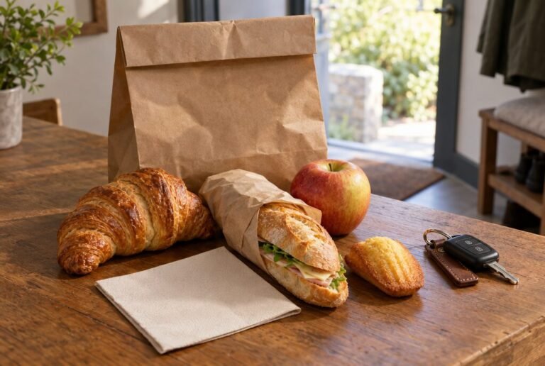 Frühstück zum Mitnehmen bei früher Abreise